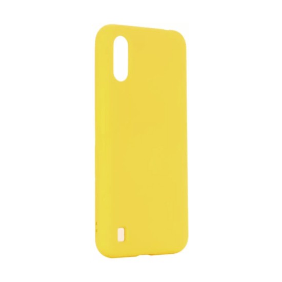 Silicone Case for Samsung Galaxy A01 Yellow